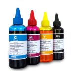 Universal 4 Color Dye Ink For all EPSON Printers 100ML