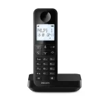 טלופון אלחוטי Philips עם מסך גדול 4.6 ס"מ, שיחה