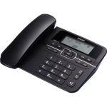 טלפון חוטי 00/Philips M20B בצבע שחור